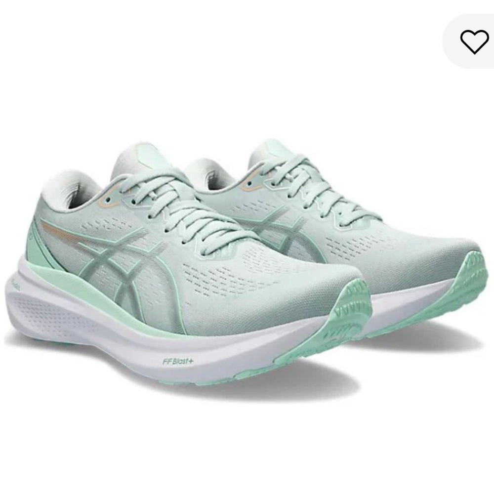 ASICS Women's Gel-Kayano 30 running shoes in a Pale Mint/Mint Tint size 10